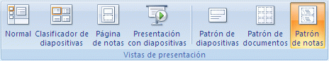 Imagen del grupo Vistas de presentación